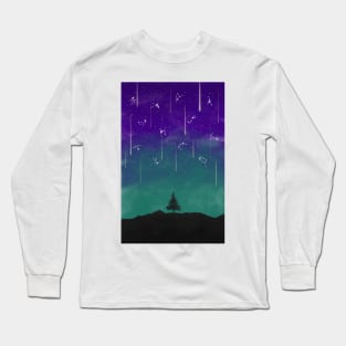 Zodiac in the night sky Long Sleeve T-Shirt